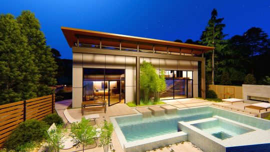 Construction d&rsquo;un pool house en bois : réglementation, étapes et coût des travaux