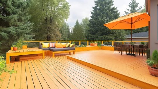 Les avantages pratiques d’une terrasse en bois pour vos activités extérieures