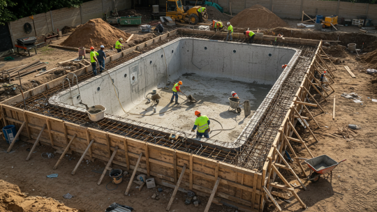 Construction d’une piscine sur mesure : Guide complet pour un projet réussi