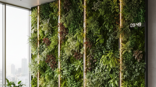 Mur végétal intérieur : faites entrer la nature chez vous