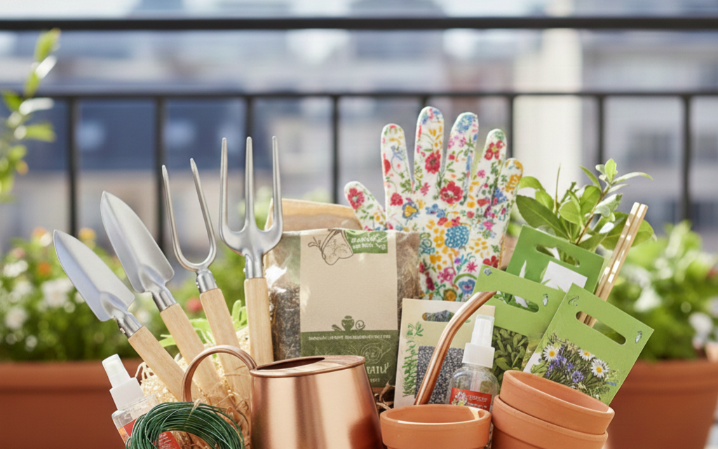 Offrir des outils de jardinage pour balcon : la bonne idée cadeau