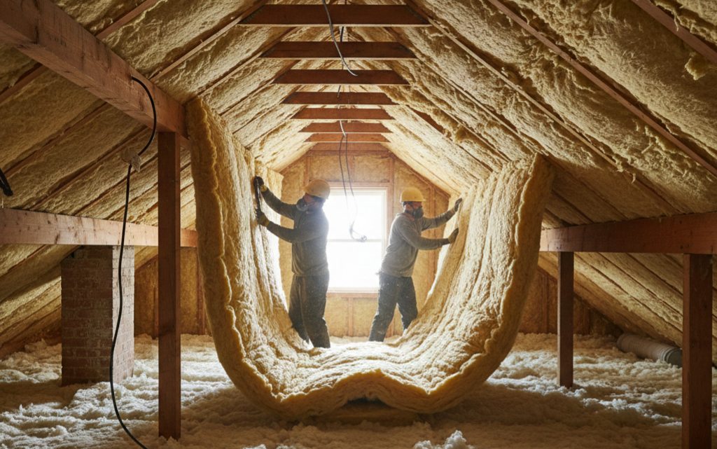 Rockwool vs Isover: le match des isolants pour vos combles