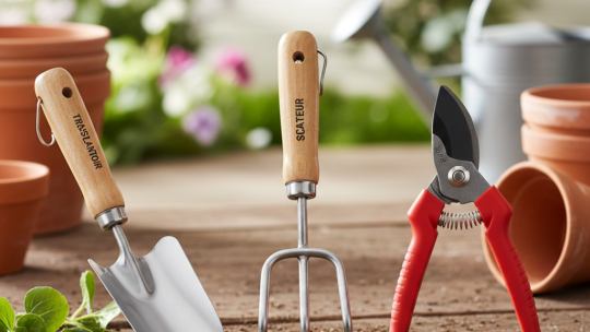 Transplantoir, griffe, sécateur : à quoi servent vraiment les outils pour balcon