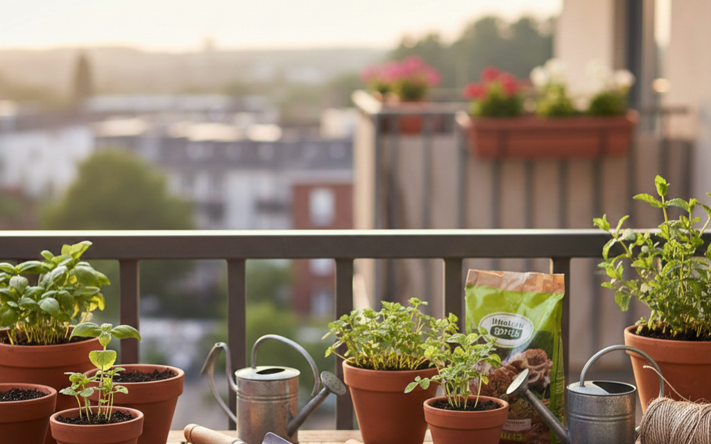 Les 5 outils de jardinage pour balcon absolument indispensables (et c&rsquo;est tout)