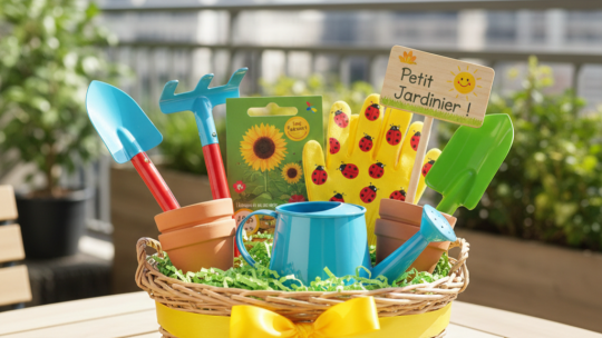 Les outils de jardinage pour balcon que vous pouvez piquer à vos enfants