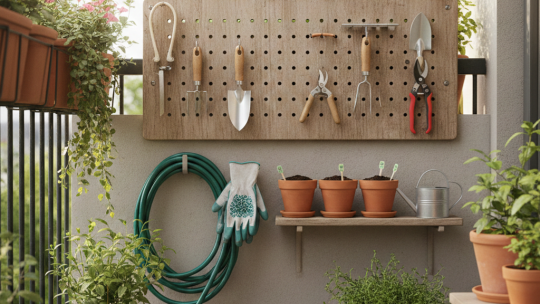 Comment entretenir et ranger ses outils de jardinage pour balcon