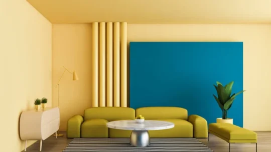 Revêtement mural : oser les contrastes de couleurs